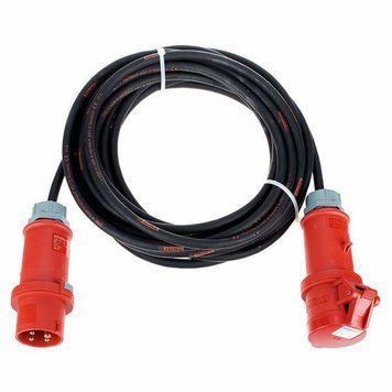 Кабель-перехідник Stairville Motor Cable 4p 1,5mm&sup2; 16A 10m 6055 фото