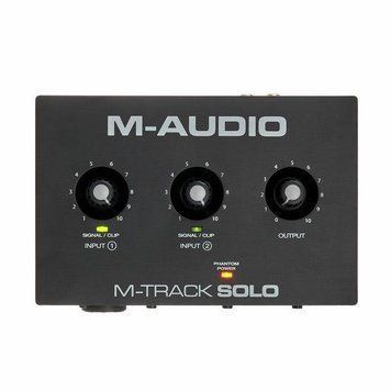 Аудіоінтерфейс M-Audio M-Track Solo 5521 фото
