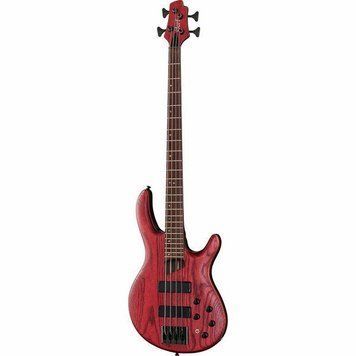 Бас-гитара Cort B4 Element Open Pore Red 63 фото