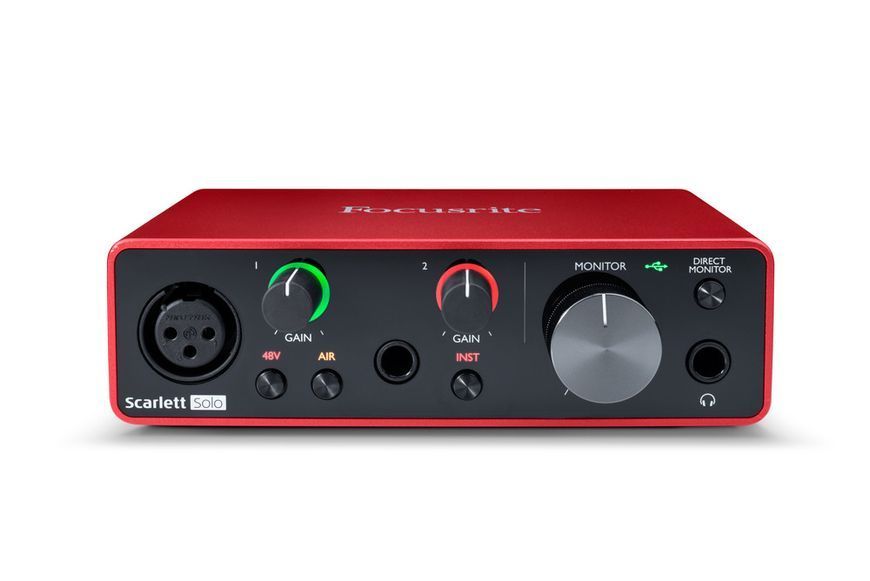 Аудіоінтерфейс FOCUSRITE Scarlett Solo 3rd Gen 5592 фото