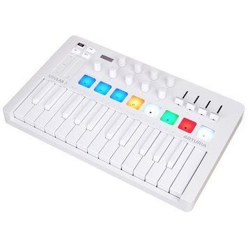 MIDI-клавіатура Arturia MiniLab 3 Alpine White 5904 фото