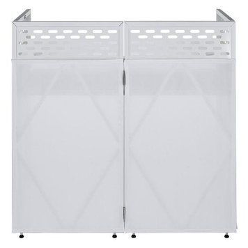 Набір Roadworx DJ Table ALU White Shelf 204 фото