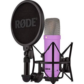 Студійний конденсаторний мікрофон Rode NT1 Signature Series Purple 2037366054 фото