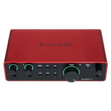 Аудіоінтерфейс Focusrite Scarlett 2i2 4th Generation 5828 фото