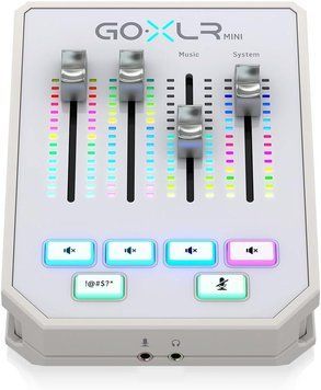 Аудіоінтерфейс TC-Helicon GO XLR Mini White 5977 фото