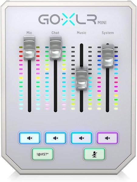 Аудіоінтерфейс TC-Helicon GO XLR Mini White 5977 фото