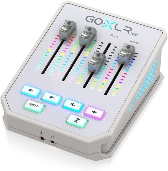 Аудіоінтерфейс TC-Helicon GO XLR Mini White 5977 фото