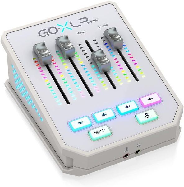 Аудіоінтерфейс TC-Helicon GO XLR Mini White 5977 фото