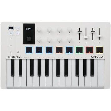 МІDI-клавіатура Arturia MiniLab 3 White 5310 фото